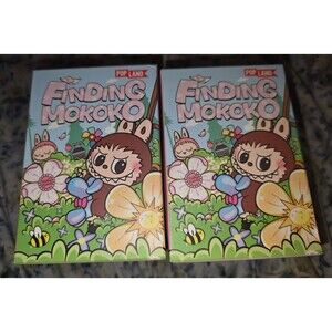 NEW SEALED POPMART FINDING MOKOKO LABUBU SET OF 2